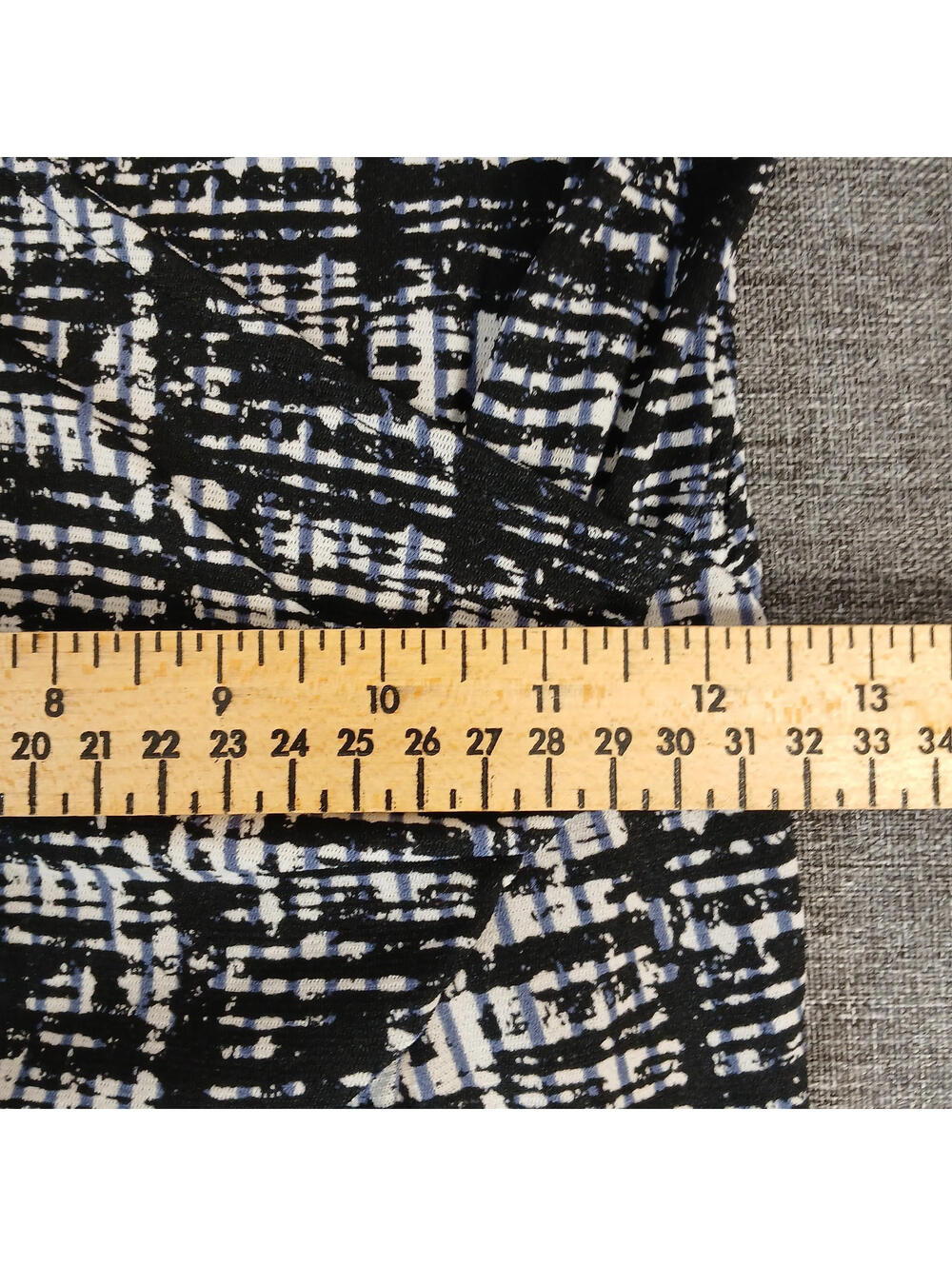 Mexx Bodycon Dress Womens XS Black White V Neck Fitted Stretch Knee Length - Picture 7 of 8